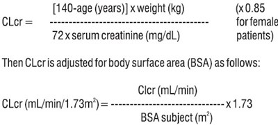 Clcr Calculation (Clcr Calculation)